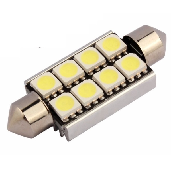 Led Auto Canbus Sofit 42 Mm 8 SMD 845306